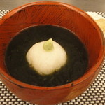 日本料理 晴山 - 2012.12.22）海苔茶漬け