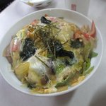 和洋食 山栄 - 木の葉丼￥500