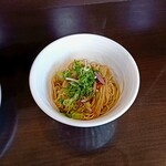 中華そば 東雲 - ネギ台湾 和え玉