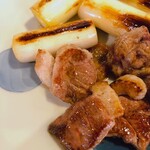 吾妻橋 やぶそば - アップで‥