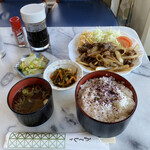 シャトー クワナ - 牛焼肉定食@880コーヒー付きです。