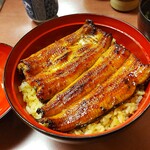 山崎屋 - うな丼  肝吸い付き 