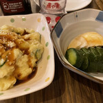 Motsuyaki Nonki - ポテサラとおしんこ