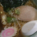 招福萬来みらく - ラーメン（真上）