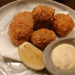 山海づくし勝也 - 魚介のフライ