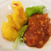 萬珍樓 本店 - 大海老と平貝の二種造り