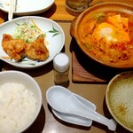 やよい軒 - チゲ定食 890円 ♪