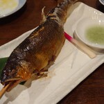 小川の魚 - 鮎の塩焼き