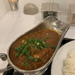 カレーの店ボンベイ - コルマカレーのアップ