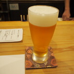 さか本 鮨 - 生ビール