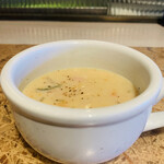 炭火×薪火×レストラン RIDE - スープ