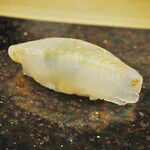 さか本 鮨 - 鱚 昆布〆