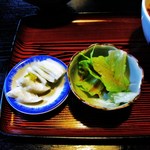 Maruguchiya - お新香・サラダ