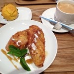 メルクカフェ - フレンチトーストセット（2011年11月）