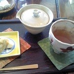 コンテックス タオルガーデン - 香炉茶と京番茶玉子