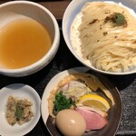 鴨出汁中華蕎麦 麺屋yoshiki - 鴨出汁塩つけ蕎麦