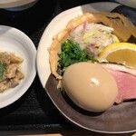 鴨出汁中華蕎麦 麺屋yoshiki - 鴨出汁塩つけ蕎麦