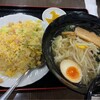 Taiwan Ryourikoushou - ラーメンセット【 夜 】『 塩・刀削麺 』＋『 レタス炒飯 』   900円  （ 税別 ）