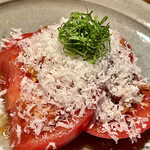 オオクサ - 今日のトマトは北海道産　大きくて甘いのは焼鳥と一緒かｗ