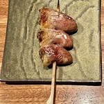 オオクサ - 丸ハツです　プルンといい感じに火が入って膨れています