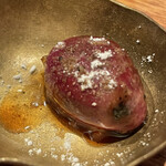 オオクサ - 脾臓です　濃厚できめ細やかなレバーっていう感じ