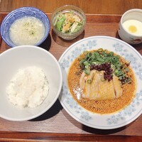 中華旬彩 森本 - 森本名物 四川式よだれ鶏セット 1200円