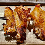 とり茶太郎 - ありそうでない手羽先手羽中手羽元の串です