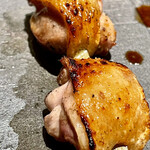 とり茶太郎 - ほろほろ鳥のソリは比較的柔らかいですが味が濃いです