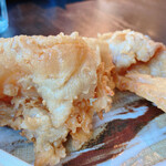 らぁめん銀波露 - カリカリの揚げたては美味しいです。