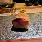 寿し道 桜田 - 鯖の棒寿司