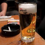 やきとり 正や - 熟撰生ビール２杯目