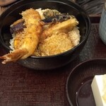 レストランルピナス - 大きな海老天丼