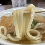 麺乃庄つるまる饂飩 - 細めの麺