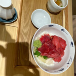 海玄 - やま幸のまぐろのおまかせ丼(ご飯少なめ)
