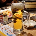 Yakiniku Horumon Ushikura - 一番搾り生ビール