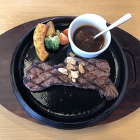 スカイグリルブッフェレストラン空桜 - 牛ロースのグリル 和風シャリアピンソース【２０２１年１２月撮影】