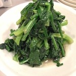 敦煌 - 2012/12 ほうれん草炒め物