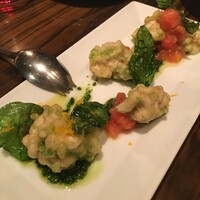 カレス - 鱈白子のフリット　フレッシュトマトとジェノベーゼソース