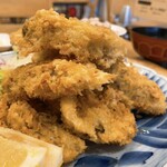 GOTORAYA - カキフライ定食 1200円、古代米に変更 +40円
                        カキフライ単品 700円