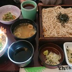 Washoku Resutoran Tonden - 選べるミニ丼・北海道そば 丼はミニ天丼　¥1078-