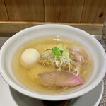 成城青果 - 塩そば並+味玉トッピング