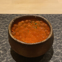 すし昇 - 筋子の醤油漬け