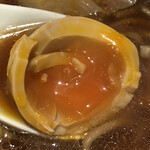 らぁ麺や 嶋 - 味玉は黄身トロトロ！！