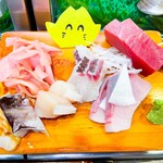 Fuku sushi - お寿司の前にお造りが！