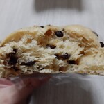 パンとお話 アップルの発音 - チョコチップパン断面