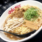 徳福 - 『徳島中華そば』(細麺)　斜めから