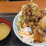 Tendon Tenya Toyama Hongo Ushin Ten - 冬野菜の天丼