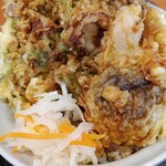 Tendon Tenya Toyama Hongo Ushin Ten - 冬野菜の天丼