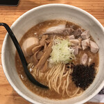 Tsukemen Nidaime Isao - 濃厚味噌ラーメン　おすすめトッピング