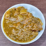 中華そば うお青 - ごろごろミートのポークカレー